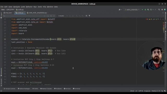 CircuitPython - MIDI Sequencer смотреть онлайн