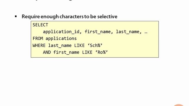 09 11 Like Clauses and Index Selectivity смотреть онлайн