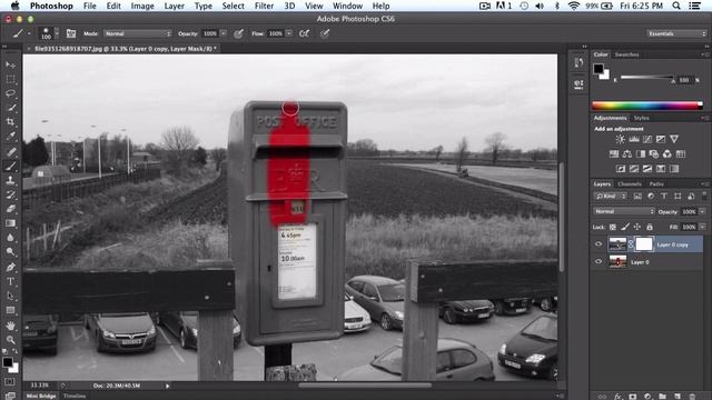 Adobe Photoshop CS6 - Create A Color Splash смотреть онлайн