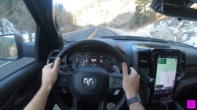 Canyon Blast! 2022 RAM Rebel G/T 5.7L eTORQUE 48V Hustling Up A Back Road смотреть онлайн