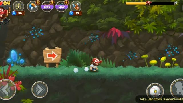Level 1-19. Прохождение игры Super Jungle Jump на Android смотреть онлайн