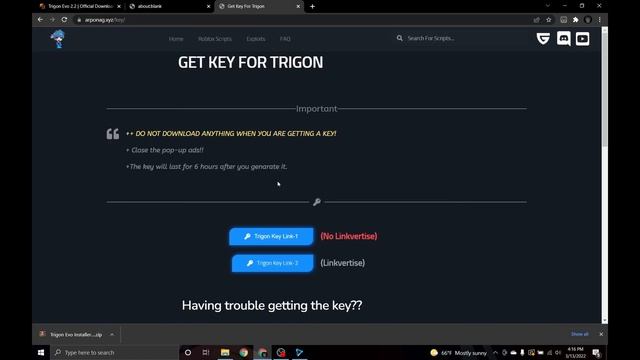 Trigon Evo | How To Download Trigon Evo : Free Roblox Executor *2022* [outdated] смотреть онлайн
