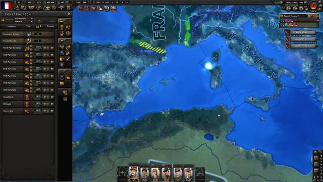 (Hoi 4 1939 start ) No buff FRANCE vs full buffed Axis (Part 3) смотреть онлайн