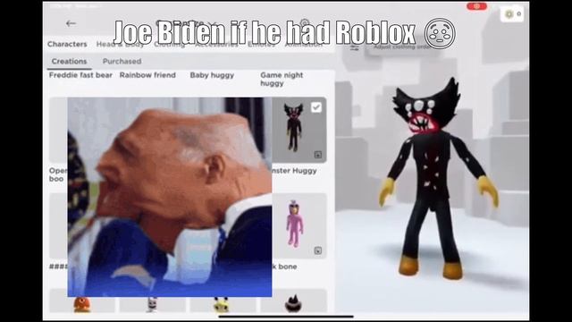 Joe Biden if he had Roblox ? смотреть онлайн