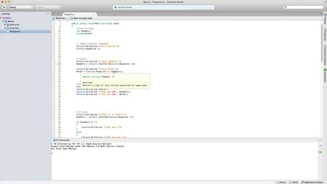 C# Basic Tutorial: Int, String, Console ReadLine / WriteLine (Programming Lessons) смотреть онлайн
