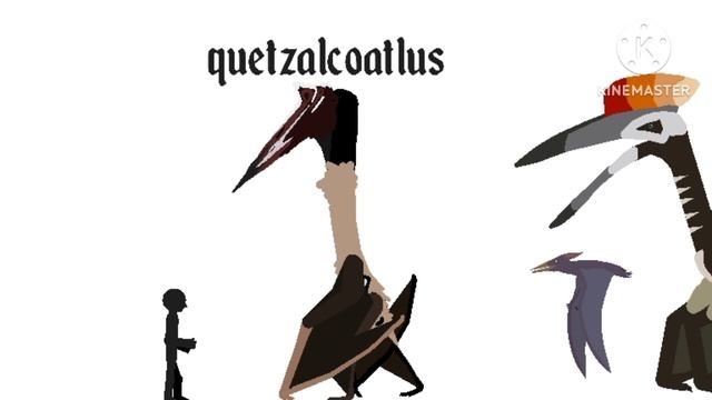 pterosaurs | size comparison смотреть онлайн