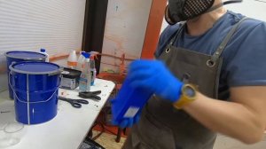 Ремонт стеклопластиковой лодки своими руками.