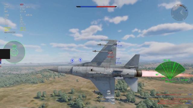 Что такое F-16A и ТОП ТИР!!! | War Thunder смотреть онлайн