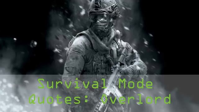 MW3: Overlord Quotes