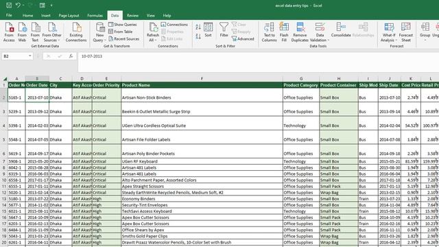 10 Data Entry Tips and Tricks for Excel 2023 | How to do Data Entry Work in Excel смотреть онлайн