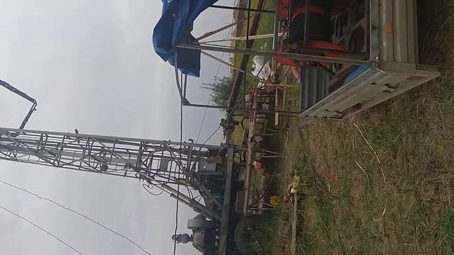 Пневмоимпульсная обработка новой скважины на известняк, повышение дебита смотреть онлайн