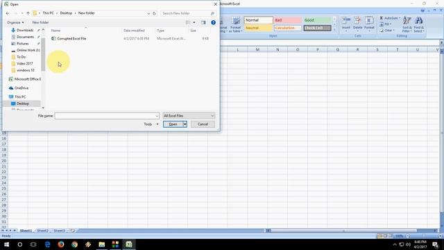 How to Repair Corrupted MS Excel File No Software-Hindi смотреть онлайн
