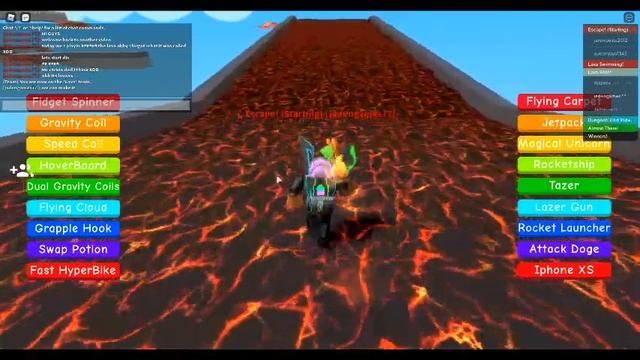 roblox escape the lava parkour obby {roblox} смотреть онлайн