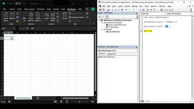 How to refer to Excel cell in VBA| How to Debug in VBA| Learn in 5 Minutes смотреть онлайн