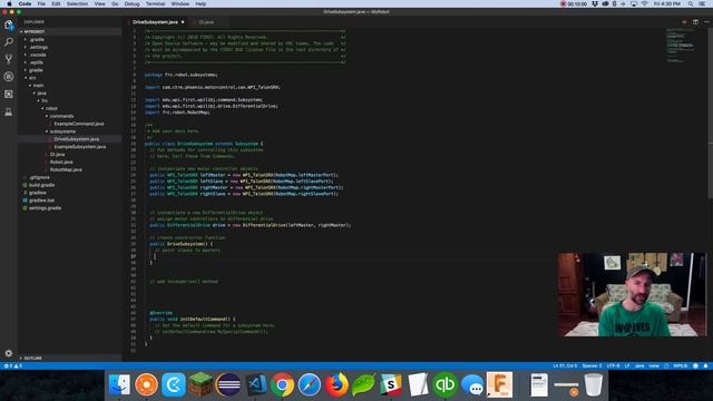 FRC Drivable Robot PART 3: Drive Subsystem / Java VS Code смотреть онлайн