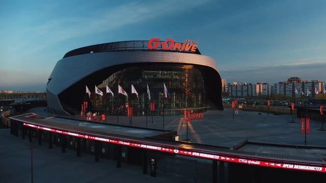 Аэросъемка G Drive арена Омск Dji mini 2 4K смотреть онлайн