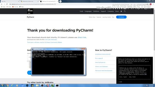 Downloading Python and Pycharm Installation | First Python Program | Python and PIP Modules | Pytho смотреть онлайн