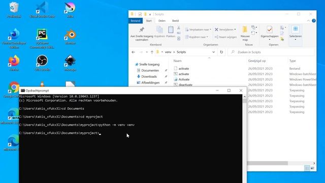 Python: venv aanmaken смотреть онлайн