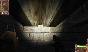 S.t.a.l.k.e.r. lost alpha.Свалка артефакт пустышка в тайнике под мостом.