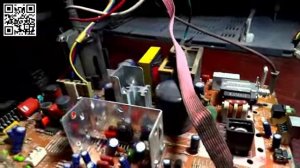 Ремонт телевизора SAMSUNG CS-21K30ZHQ. Не включается. Часть 1. Repair Samsung CS-21K30ZHQ TV..webm