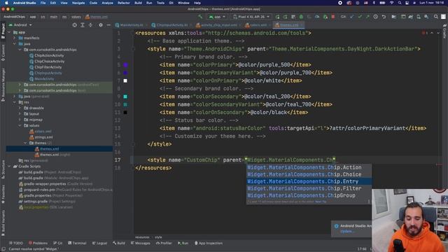 CHIPS y CHIPGROUP - El componente que ya deberías estar usando [TUTORIAL ANDROID STUDIO] смотреть онлайн