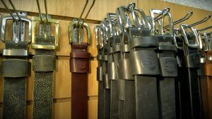 Мужские ремни из толстой кожи ручной работы. Продажа. Магазин Боевой Варяг.