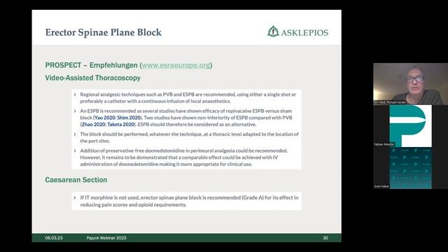 Erector spinae plane oder Retrolaminar block смотреть онлайн