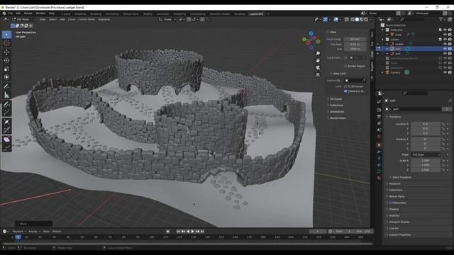 How to Move The Camera to Your View - Blender QUICK TIP! смотреть онлайн