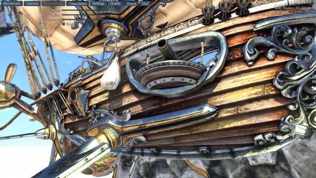 Heaven Benchmark 4.0 Radeon R7 265 смотреть онлайн