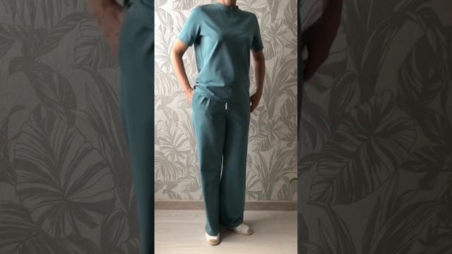 Сшила костюм для отдыха из кулирки. #шитьедляначинающих #шьюсама #трикотаж #футболка #брюки #shorts смотреть онлайн