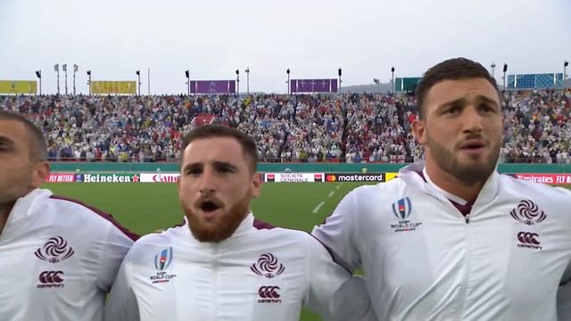 Georgia sing national anthem proudly смотреть онлайн