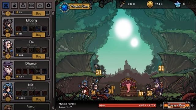 Clicker Guild|Новый кликер??|Первый взгляд