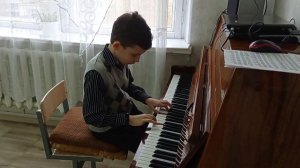 Лазарев Владимир.  Ф. Кулау. Сонатина Соль - мажор, 1ч.