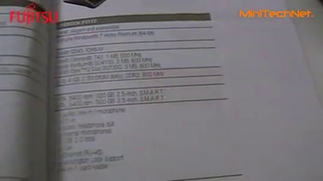 Fujitsu Lifebook P3010 ULV Subnotebook - Fujitsu VISIT 2009 (DE)239 смотреть онлайн