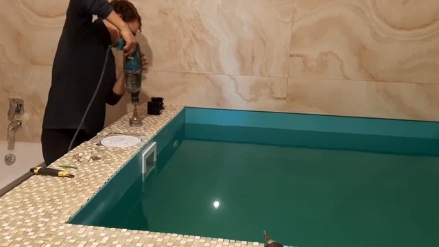 Бассейн в квартире Строительство бассейнов в квартире из блоков смотреть онлайн