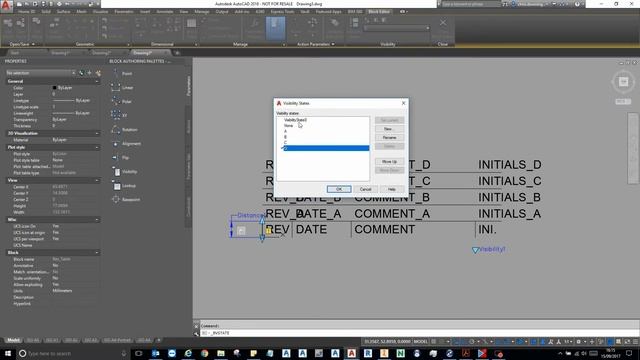 Create a Dynamic Block Revision Table in AutoCAD смотреть онлайн