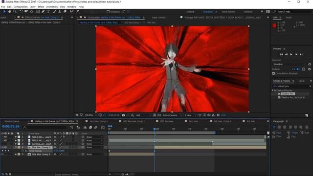 How to do Time-Remap Twixtor In After Effects (AMV TUTORIAL) смотреть онлайн