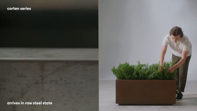 Corten Planter Long Box | Key Features | Veradek Outdoor смотреть онлайн