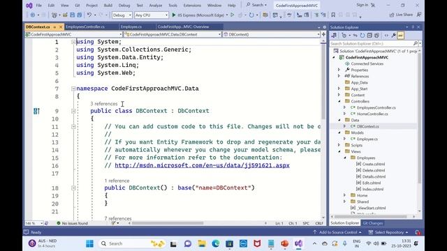 Code First Approach| MVC Application Entity Framework | ADO.NET | SQL Database | ASP .NET смотреть онлайн