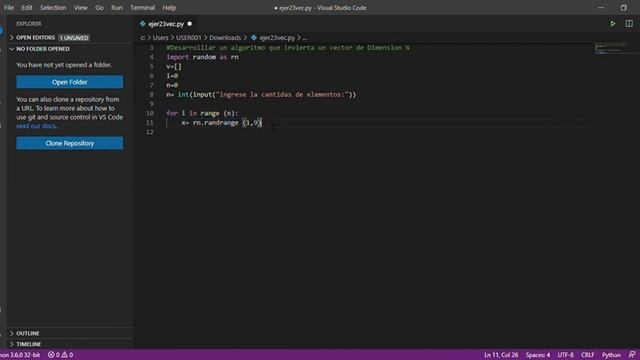 Vectores Nº 23 - Python смотреть онлайн