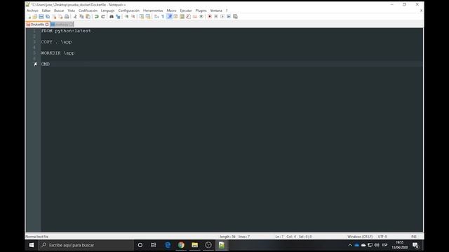 como INSTALAR DOCKER y CREAR tu propio DOCKERFILE смотреть онлайн