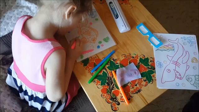 Видеообзор Magic Drawing Board 3D (3D доска для рисования) смотреть онлайн