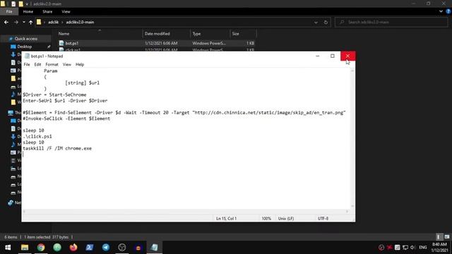 How to bypass adfly 100% working 2020 - adfly bot to click ad-powershell selenium script adclicker смотреть онлайн