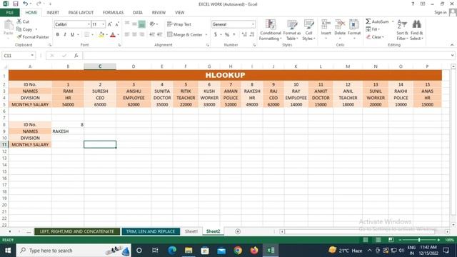 How To Use HLOOKUP Formula in Microsoft Excel | HLOOKUP in Excel | HLOOKUP function смотреть онлайн