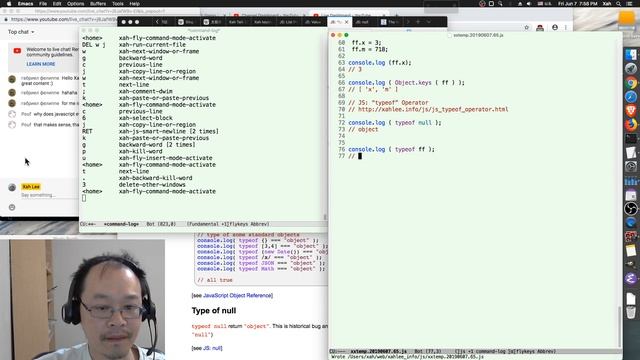 xah talk show 2019-06-07 understand JavaScript object like a mathematician смотреть онлайн