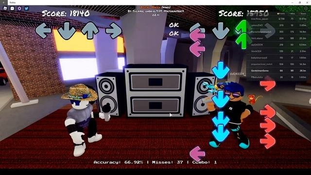 Funky Friday в Roblox.