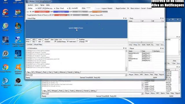 L2walker Bots De Material.