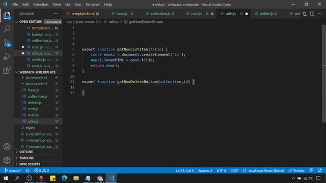 Rest API - Vanilla Javascript + JSON Server (PL) смотреть онлайн
