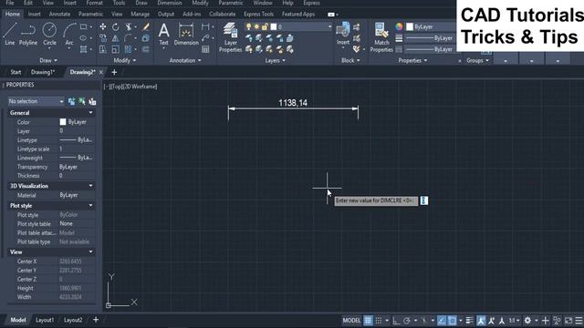 DIMCLRE Autocad | How to change the color of dimension extension line in AutoCAD | Dimension Autoca смотреть онлайн