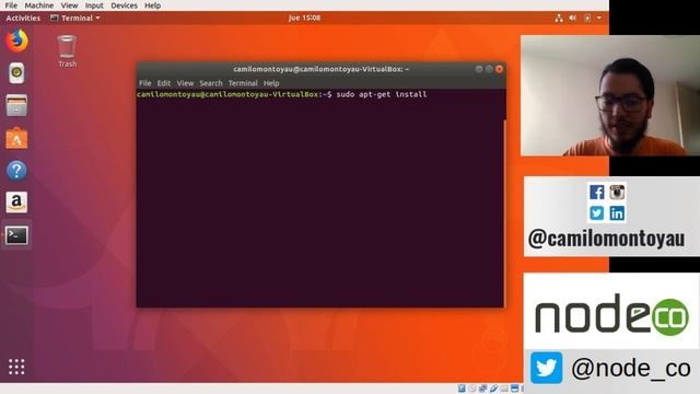 S01E0.2 - curso de git con nodeschool - instalar git en ubuntu linux смотреть онлайн